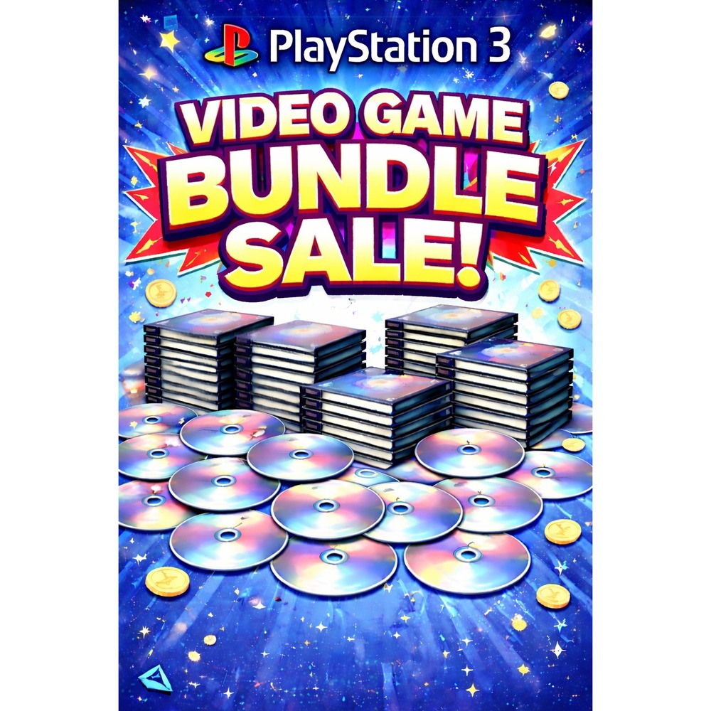 Playstation 3 Video Game Bundle